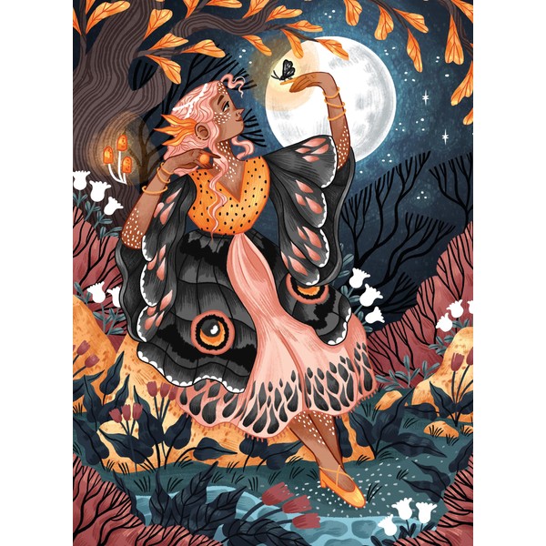 Ceaco – Mystic Moth Lady - 300 Piece Jigsaw Space