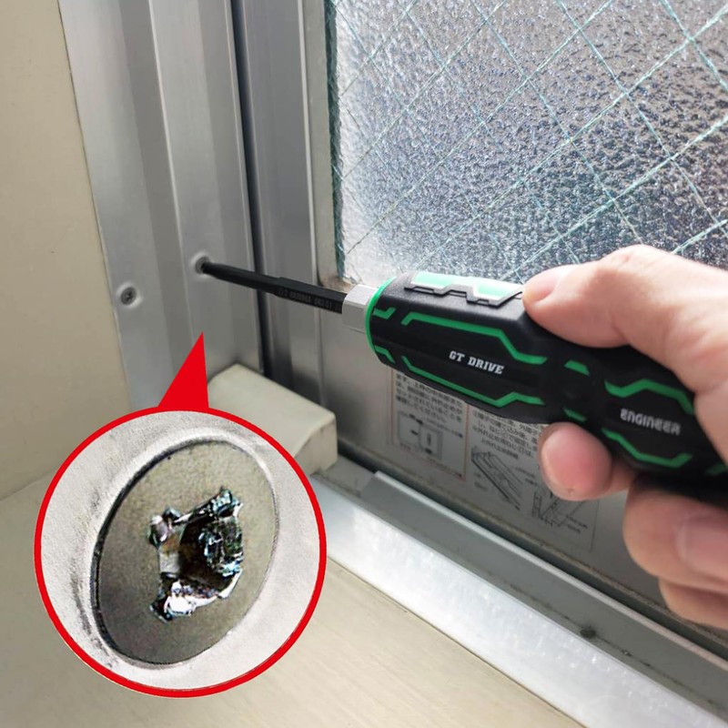 ENGINEER 4 in 1 Screw Extractor Kit for Phillips Screws