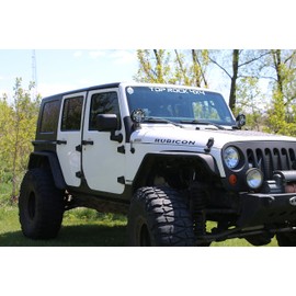 AntennaMastsRus - Made in USA - 4 Inch Black Aluminum Antenna is Compatible with Toyota Tacoma (1995-2015)