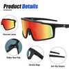 DUCO Cycling Sunglasses for Men Women Polarized Sports Sunglasses UV400