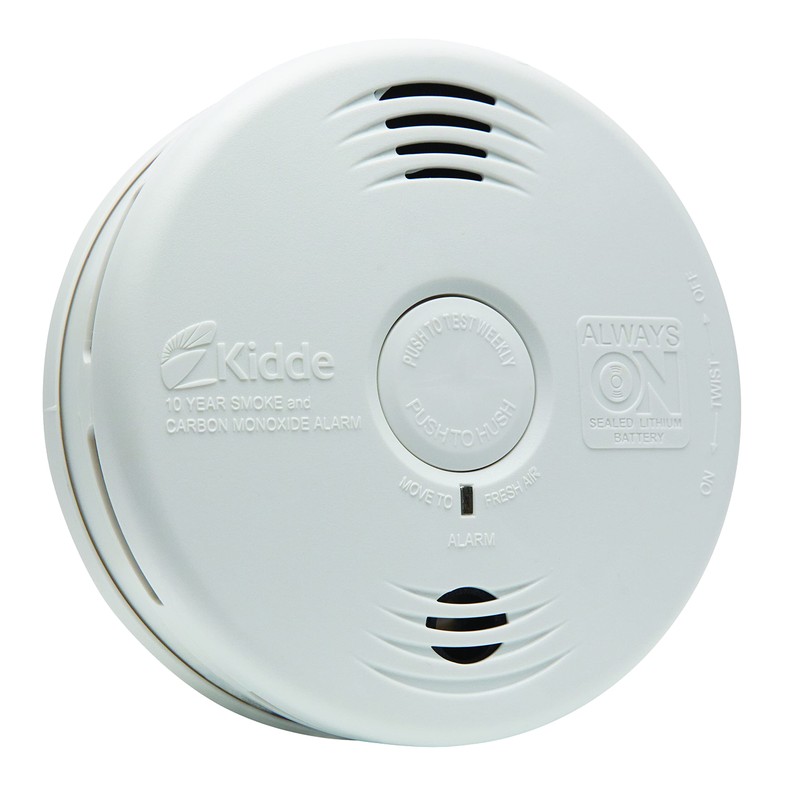 Kidde Smoke & Carbon Monoxide Detector, 10-Year Battery, Voice Alerts