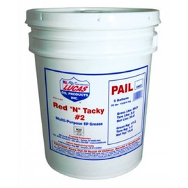 LUCAS OIL 10027-Pk1 Red 'N' Tacky Grease 35 Lb