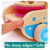 Baby Gift Wooden Toddler Pull Toy, Crocodile Drum Tapping Children's