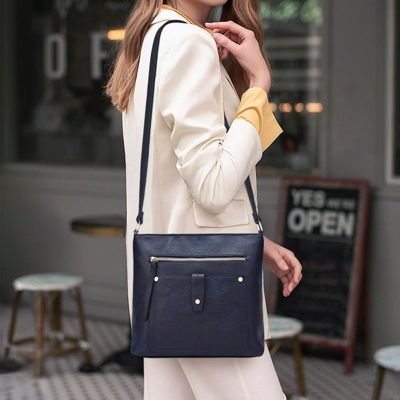 dobsechs Soft PU Leather Crossbody Bag for Women Crossbody Bag