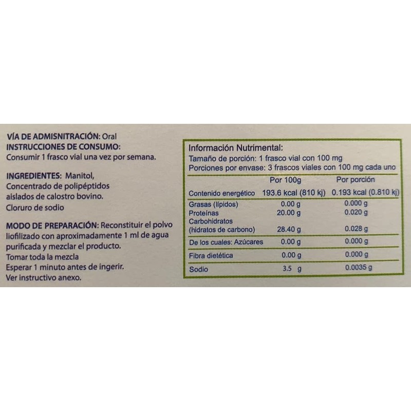 Adarfac - Caja con 3 unidades. - Top Quality