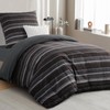RUIKASI Bed Linen 155 x 220 cm 2-Piece Dark Duvet