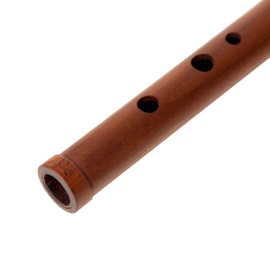 Key of D Whistle PD-01 Great Sound Hand Carved Fipple Flute (svirel) Flute Folk Wind Music Instrument Woodwind Handmade Brown