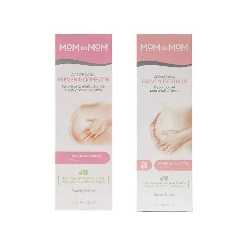 Mom Etapa Prevenir Estrías Aceite Comezón Almendraro