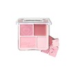 Judydoll 2 in 1 Blush Highlight Palette, Powder& Cream, Sweet,