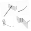 VILLFUL 20pcs Heavy Duty Slatwall Hooks Retail Store Panel Display