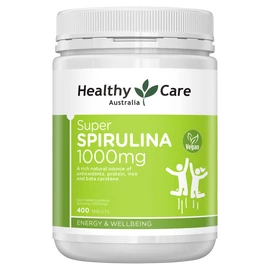Healthy Care Super Spirulina 1000mg 400 Tablets