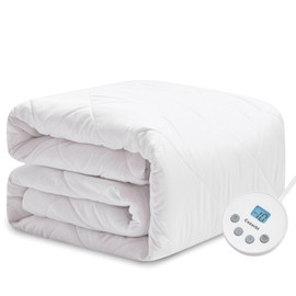 Cozorbt Heated Diamond Quilted Mattress Pad,Full Size,Soft Bed Warmer,10 Heat Settings,1-12 Hours Auto-Off,Fast Heating,ETL Certified,Machine Washable,Fit Up to 18" Deep Pocket,54"x75"