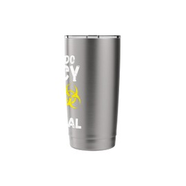 Funny men pest control exterminator exterminating job work Stainless Steel Insulated Tumbler