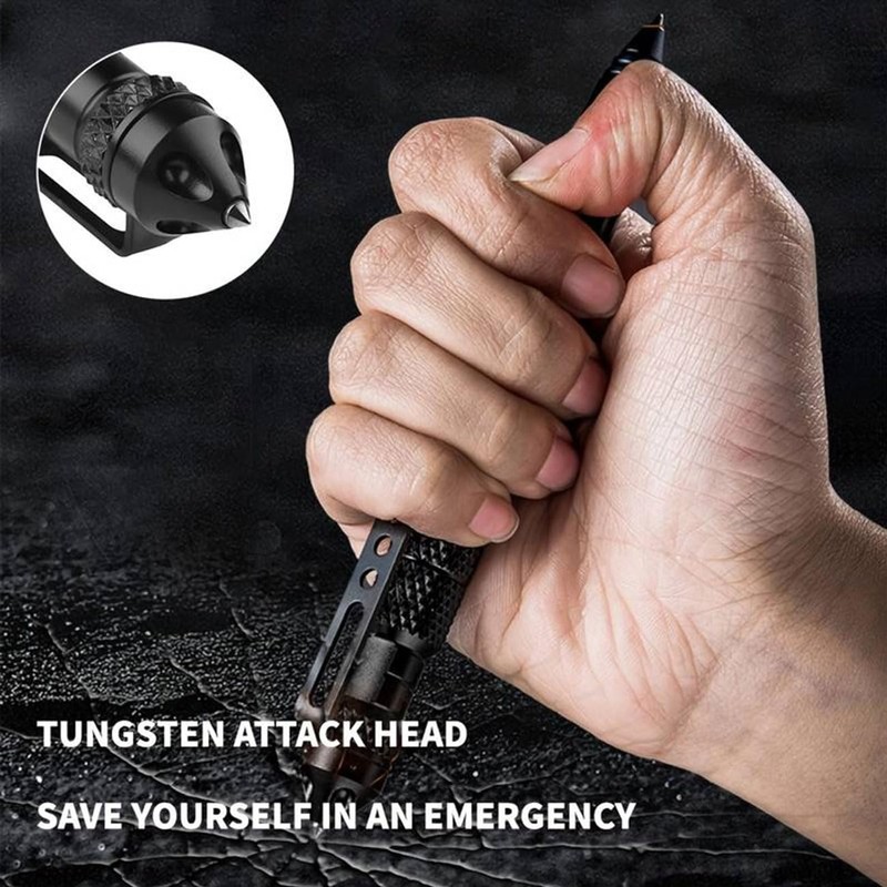 AODTOSIP 5 Pack Car Window Breaker Pens, Tactical Pen Portable