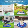 SUPERPAWS Thickened Sensory Water Mat for Cats & Dogs,Summer Cooling