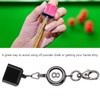 EVTSCAN Billiards Snooker Pool Cue Chalk Holder with Belt Clip