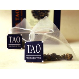 The Tao of Tea Jasmine Pearls Box Pyramid Sachets, 1.05 Ounce, Box of 15 Sachets