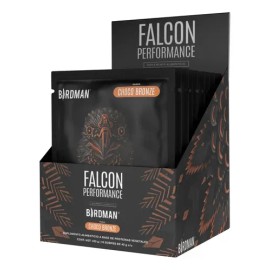 Birdman Falcon Performance Proteína en Polvo Vegana  con Creatina, BCAAs y Enzimas  Sin Lactosa  Choco Bronze  10 Sobres                              