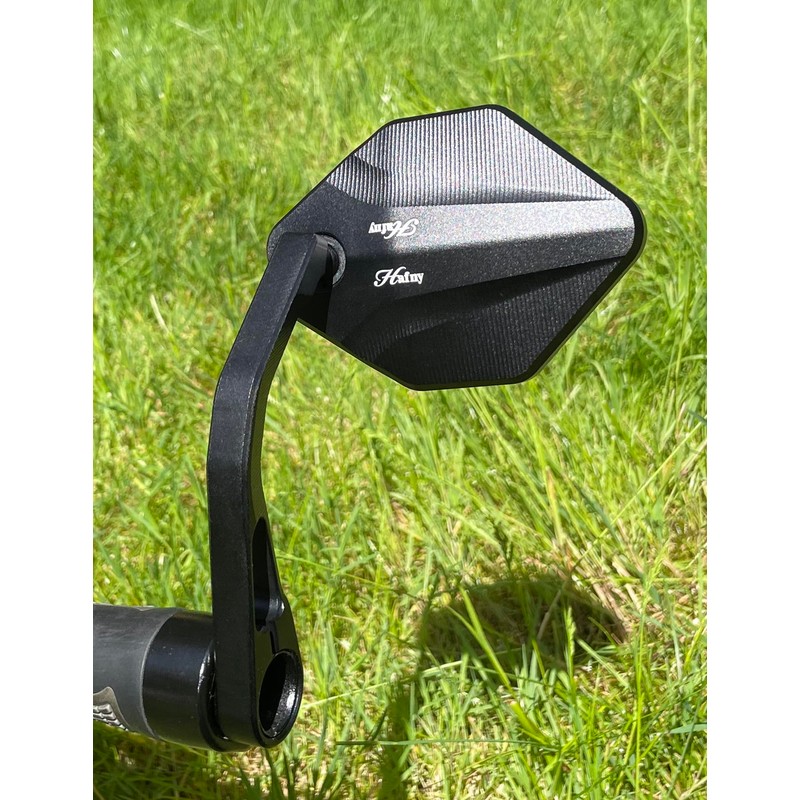 Hafny 2024 NEW Motorcycle Bar End Mirror, CNC Alloy Aluminum