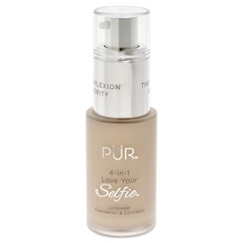 PÜR 4-in-1 Love Your Selfie Longwear Foundation & Concealer, Ln2, 1 Ounce