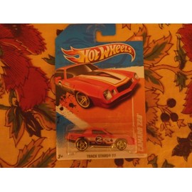 Hot Wheels 2011 'CAMARO Z28' TRACK STARS '11 7 of 15 - 72/244 Red with #2 Decal on door