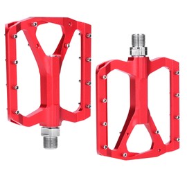 ZTTO JT03 Mountain Bike Aluminum Alloy Pedal Non-Slip Bicycle Foot Rest Cycling Accessory(Red )