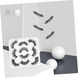 Baluue Hair Eyelash Flower Tray 25mm False Eyelashes Makeup Lashes Perfect for Women