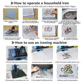 Jemattely 6 Sheets Fall Iron on Transfers Thanksgiving Day DTF Transfers Ready to Press Autumn Maple Leaves Pumpkin Patches for T-Shirts Canvas Bag Pillow Hoodie DIY Crafts