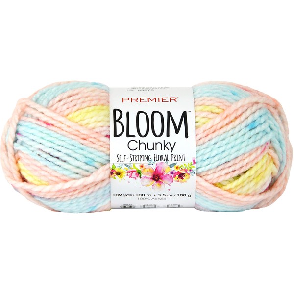 PREMIER YARNS YARN BLOOM CHUNKY SNAPDRAGON