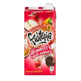 Fruitopia Strawberry Passion Awareness Fruit Juice 1L / 34 oz Each (1L, 8)