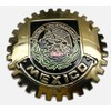 GOLD Mexico Grill Badge Golden Mexican Emblem for Trucks and