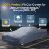 Waterproof Mercury Grand Marquis Marquis(1983-2011) Car Cover with Breathable Vents,
