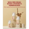 3 Unidades De Crema De Arroz Con Liposomas Retinianos, 3