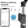 Jesir Trípode Bluetooth Selfie Stick con Luz De Relleno, Soporte