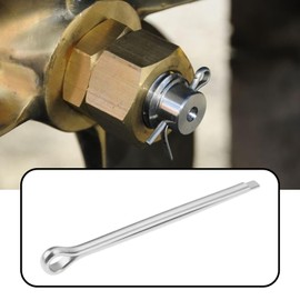 Briny River 20pcs 4x50mm Marine Propeller Nut Cotter Pins 304 Stainless Steel Compatible with Yamaha F150 F200 F300