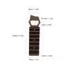 Guitar Handle Bottle Opener Comfortable Hand Grip Engraved Texture Guitar