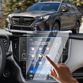 Sunsdrew 2PCS Screen Protector for 2020-2024 2025 Subaru Outback Legacy Accessories 11.6-inch GPS Touch Screen Radio Display Protector 9H Tempered Glass Protective Film Anti-Glare Smooth as Silk