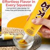 DANSOONY Hot Spicy Korean Yellow Mustard Sauce, Premium Tube Paste,