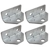10 Pack Swivel Top Angle Bracket Bolster Bunk Board Adjustable