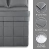 Sonive Full Comforter,Quilted Duvet All Season Down Alternative Bedding Duvet