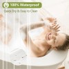 Seenus PEVA 8G Clear Shower Curtain Liner 75 inch Long