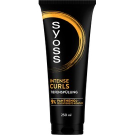 SYOSS Deep Conditioner Intense Curls (250 ml), Nourishing Conditioner with 9% Panthenol Moisture Complex, Hair Conditioner Strengthens and Gives Defined Curls & Waves