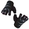 Grappling Guantes – Luz Estilo por Tiger Claw, color negro/blanco,