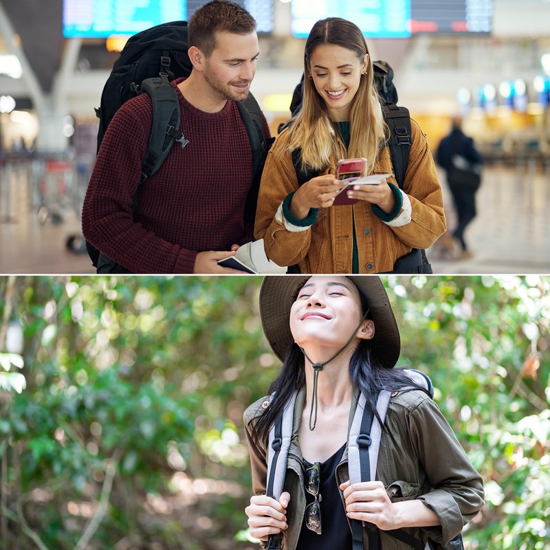 sourcing map 6Pcs Plastic Rectangle Ring, 2 Inch Webbing Belt