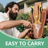 2PCS Leather Sheath for Scissors,Pliers Holder, Garden Pruner Sheath, Belt