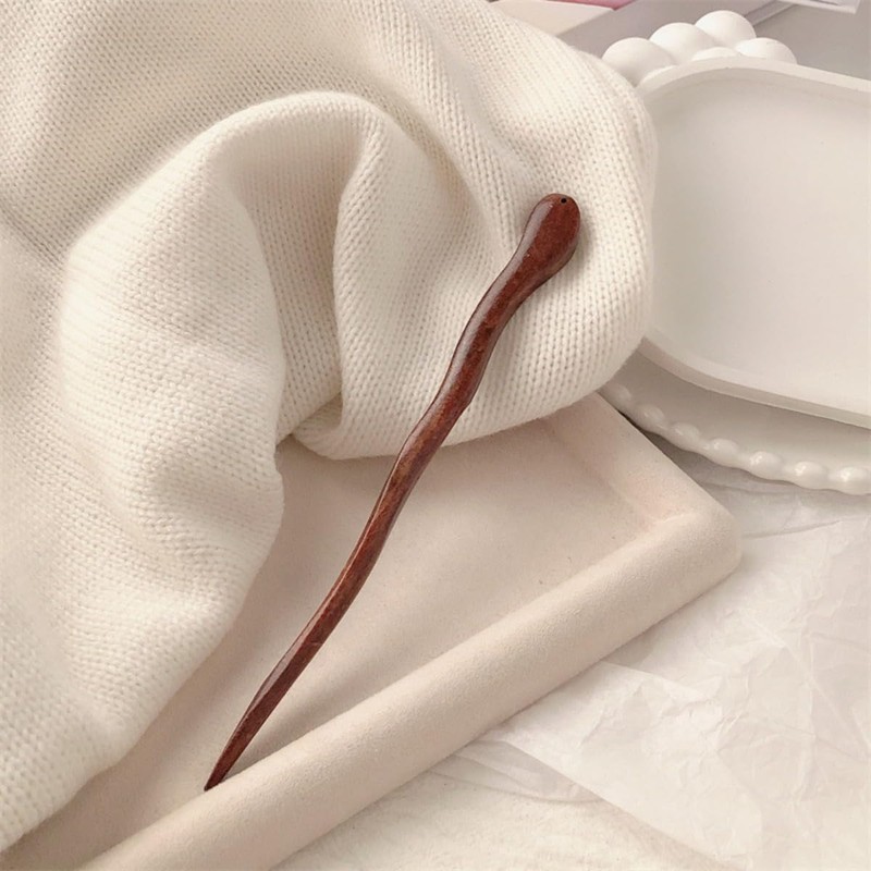 Zixui Hairstick, Wooden, Japanese Style, Simple, Hair Ornament