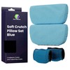 Crutch Pillows Set - Moisture Wicking Under Arm Crutches -