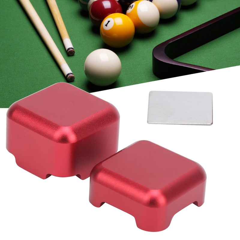 Aluminum Alloy Billiard Cue Tip Chalk Holder Pool Table Stick