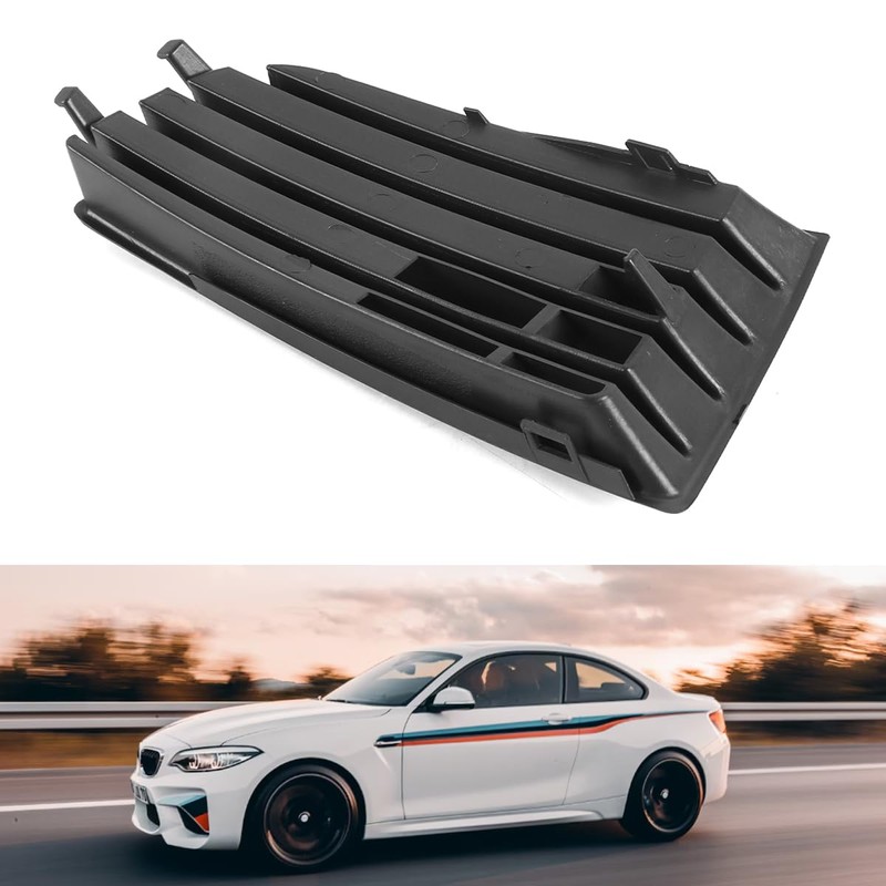 Ticha Front Bumper Lower Grille Fog Light Frame Cover Left