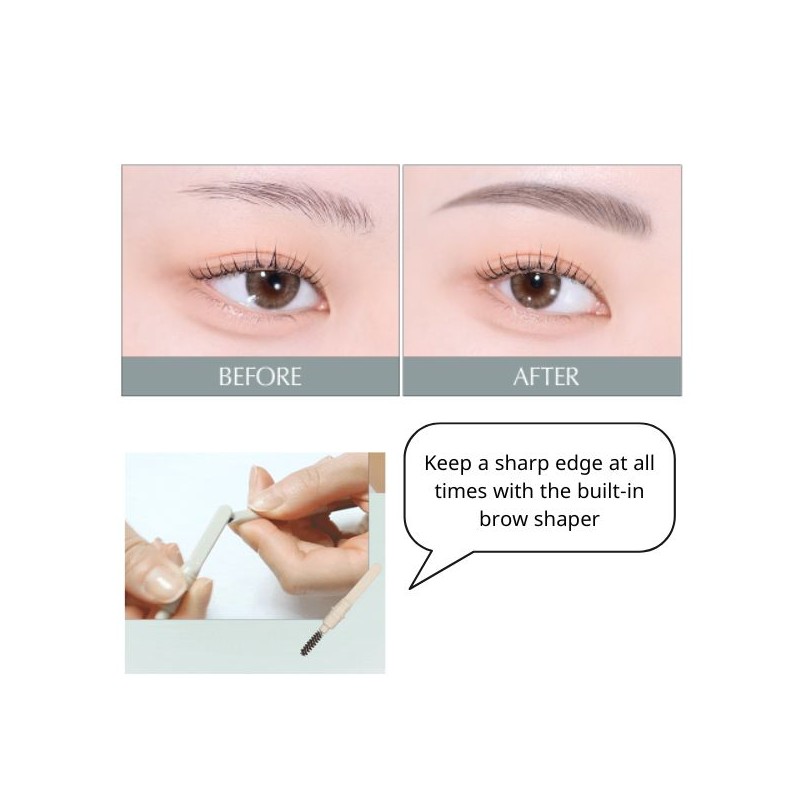 HEART PERCENT Dote On Mood Edge & Flat Eye Brow
